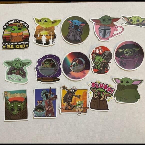 Star Wars 24 Party Bags & 100 Stickers NWT - Picture 10 of 10
